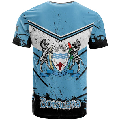 Botswana T Shirt Vintage Grunge Style