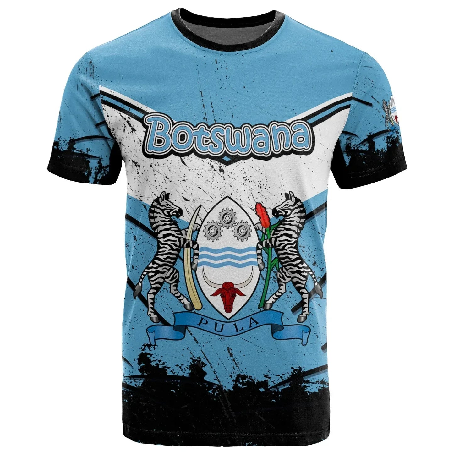 Botswana T Shirt Vintage Grunge Style