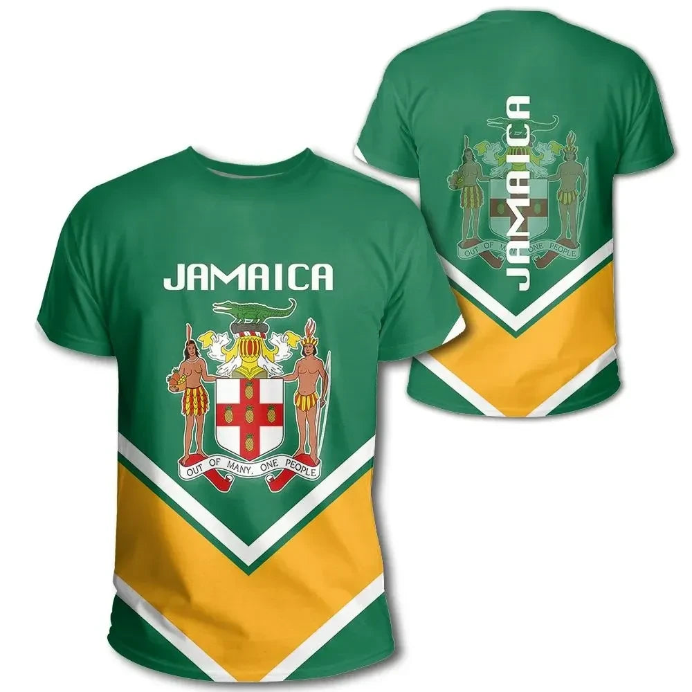 Jamaica Coat Of Arms T Shirt Lucian Style W