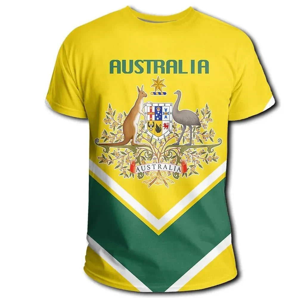 Australia Coat Of Arms T Shirt Lucian Style W