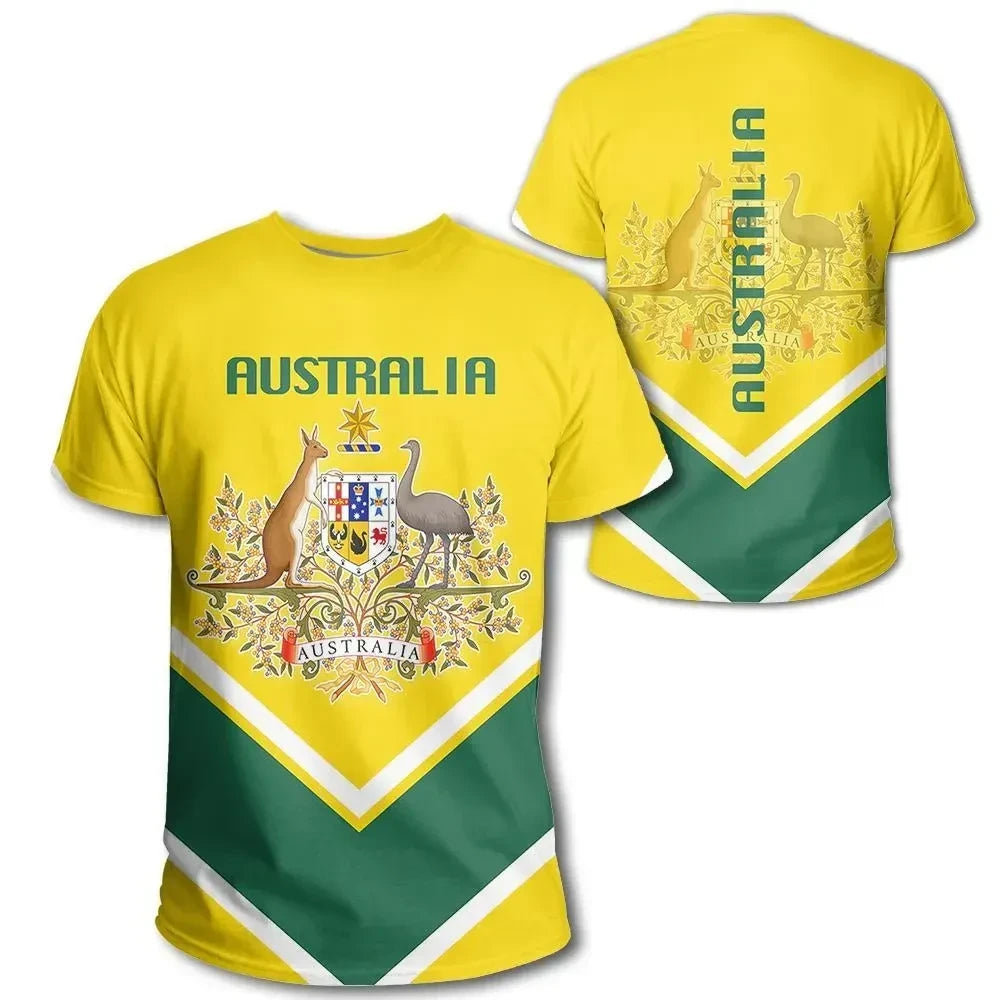 Australia Coat Of Arms T Shirt Lucian Style W