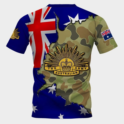Anzac T Shirt The Australian Army Anzac Remembrance Day
