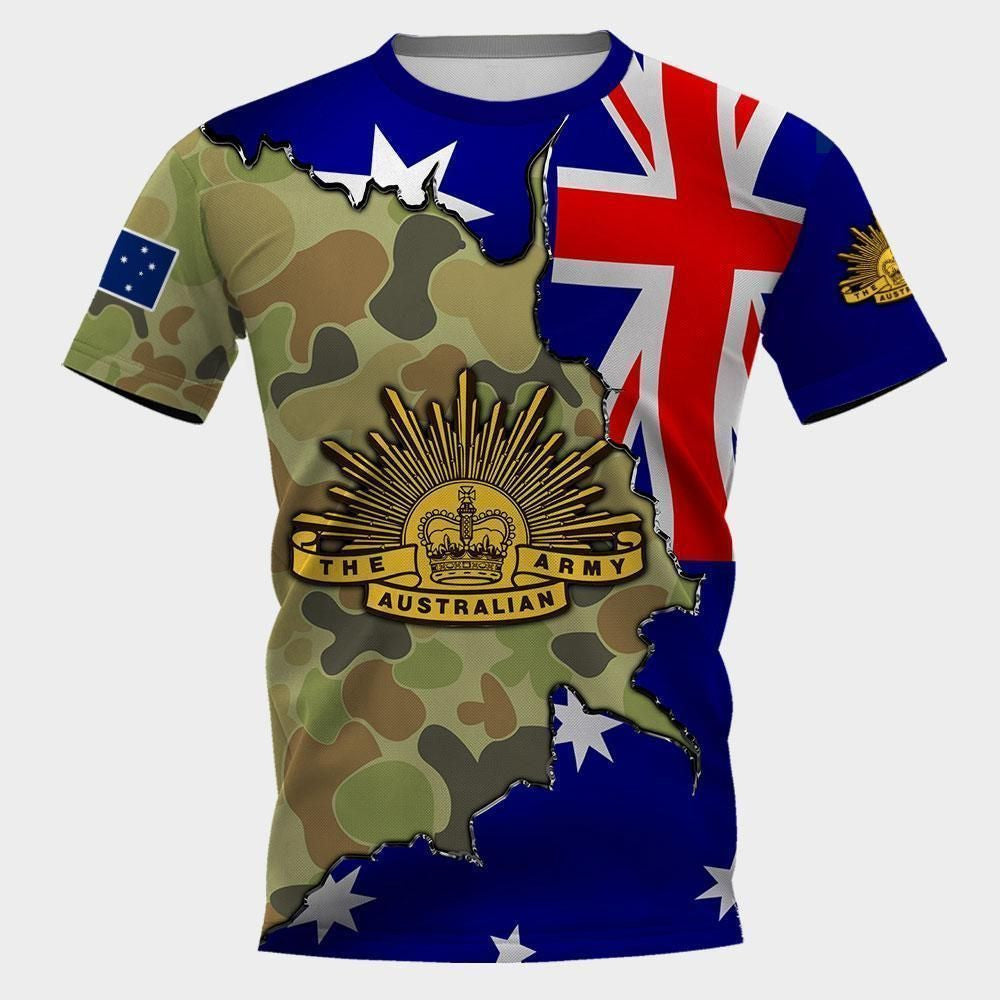 Anzac T Shirt The Australian Army Anzac Remembrance Day
