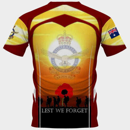Anzac T Shirt We Will Remember Them Anzac Remembrance Day
