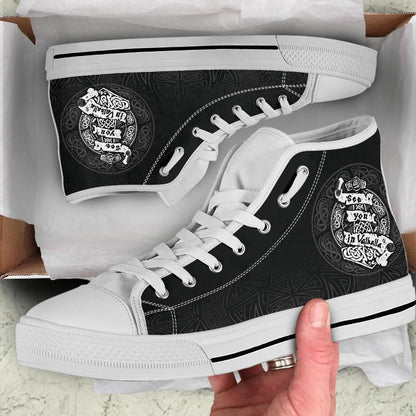 Viking High Top Shoe See You In Valhalla