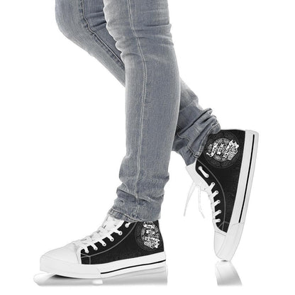 Viking High Top Shoe See You In Valhalla