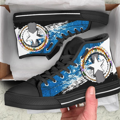 Northern Mariana Islands Special High Top Shoes