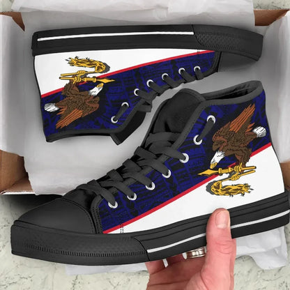 American Samoa Special High Top Shoes
