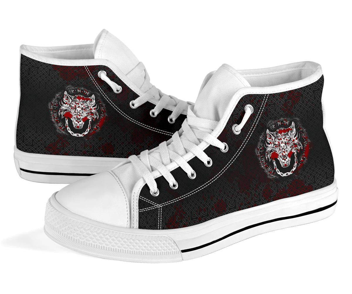 High Top Shoe Fenrir Viking Blood 3D