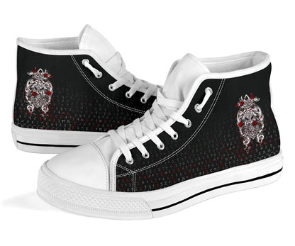 Fenrir & Tyr Tattoo Blood High Top Shoe