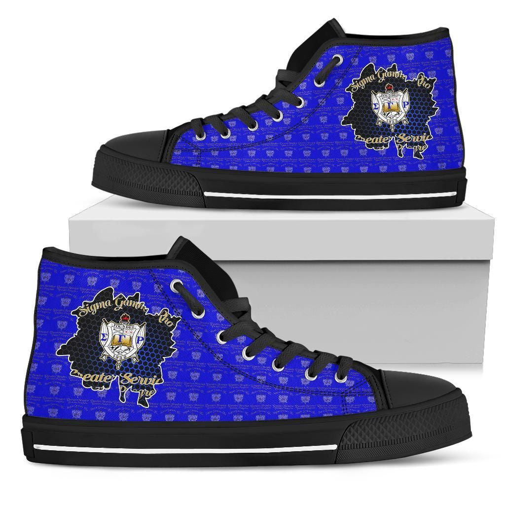 Sigma Gamma Rho Special High Top Shoe