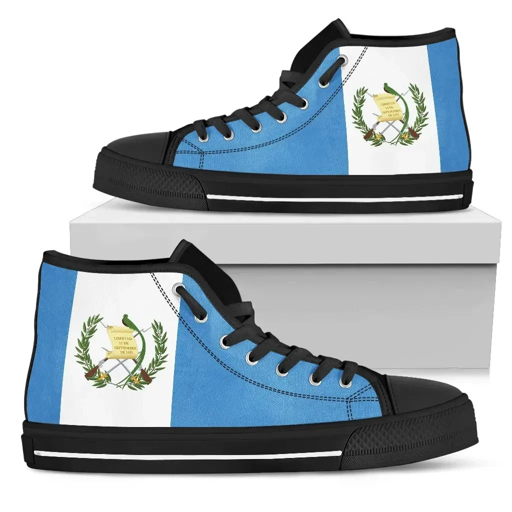 Guatemala High Top Shoes Original Flag