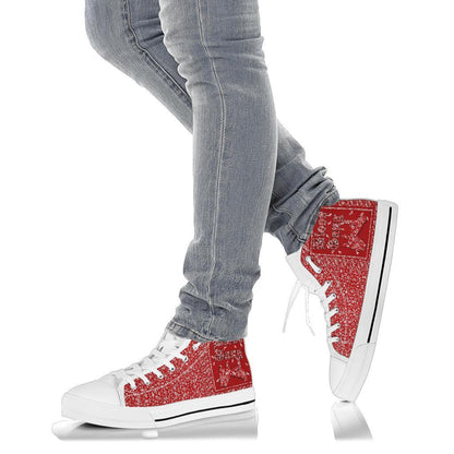 Blood Gang High Top Shoe