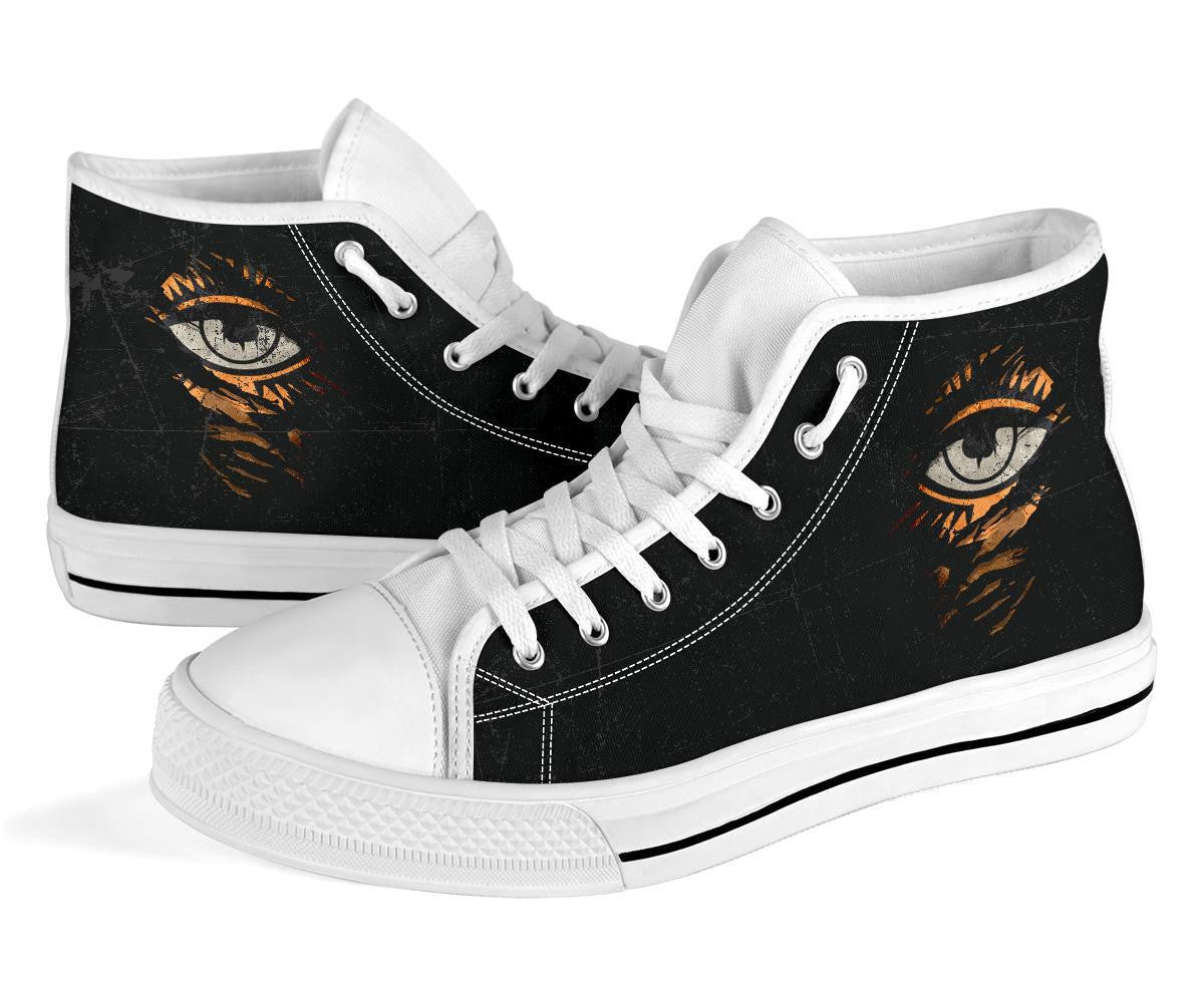 Masonic In Me All High Top Shoe Special Grunge Style