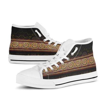 High Top Snake Dot Panting Art