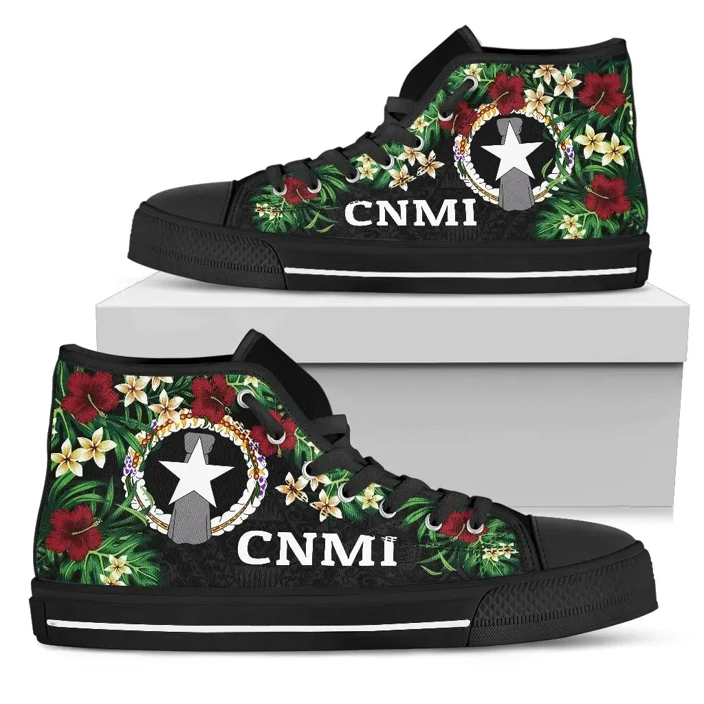 Northern Mariana Islands Shoe Cnmi High Top