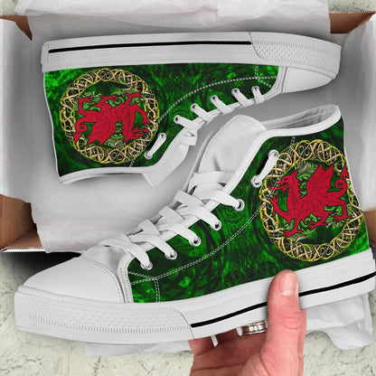 Wales Celtic High Top Shoe Cymru Celtic Tree