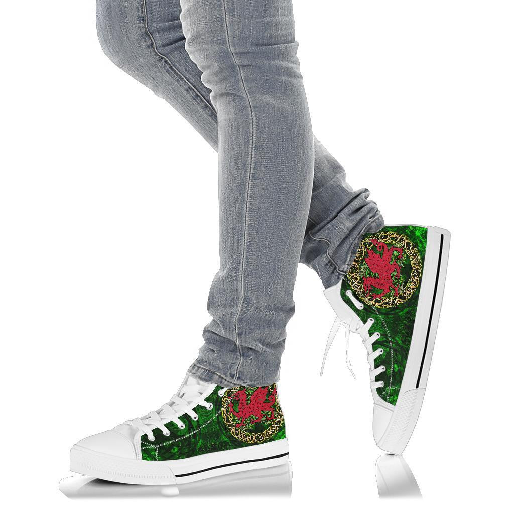 Wales Celtic High Top Shoe Cymru Celtic Tree