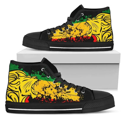 Ethiopia High Top Shoe Lion