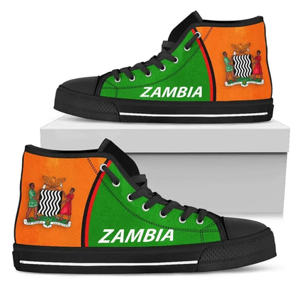 Zambia High Top Shoes Curve Version