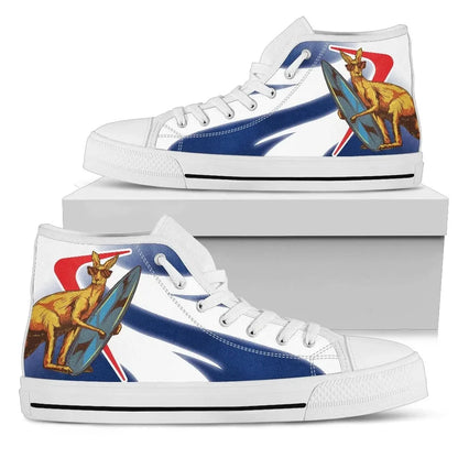 Australia High Top Shoes Aussie Kangaroo