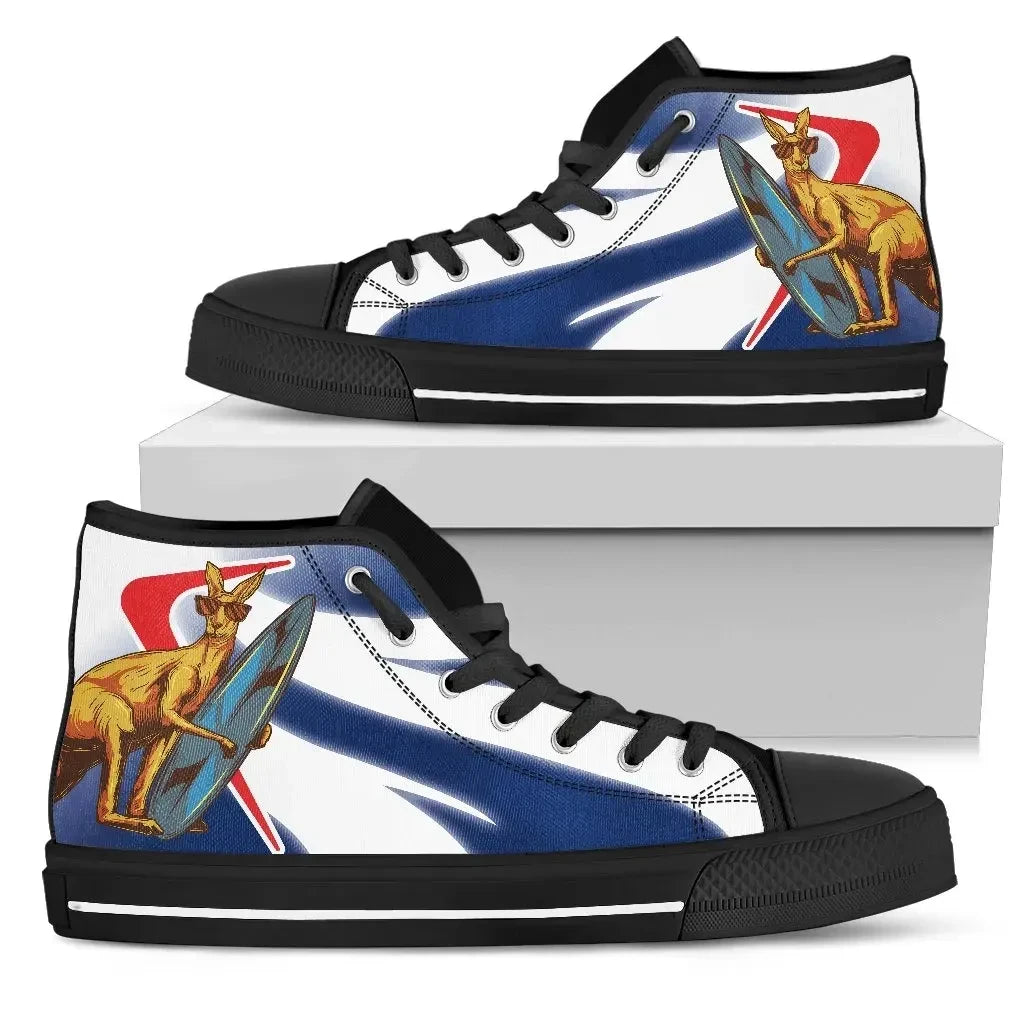 Australia High Top Shoes Aussie Kangaroo