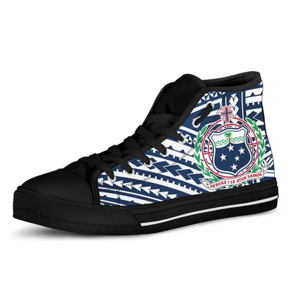 Samoa High Top Canvas Shoes
