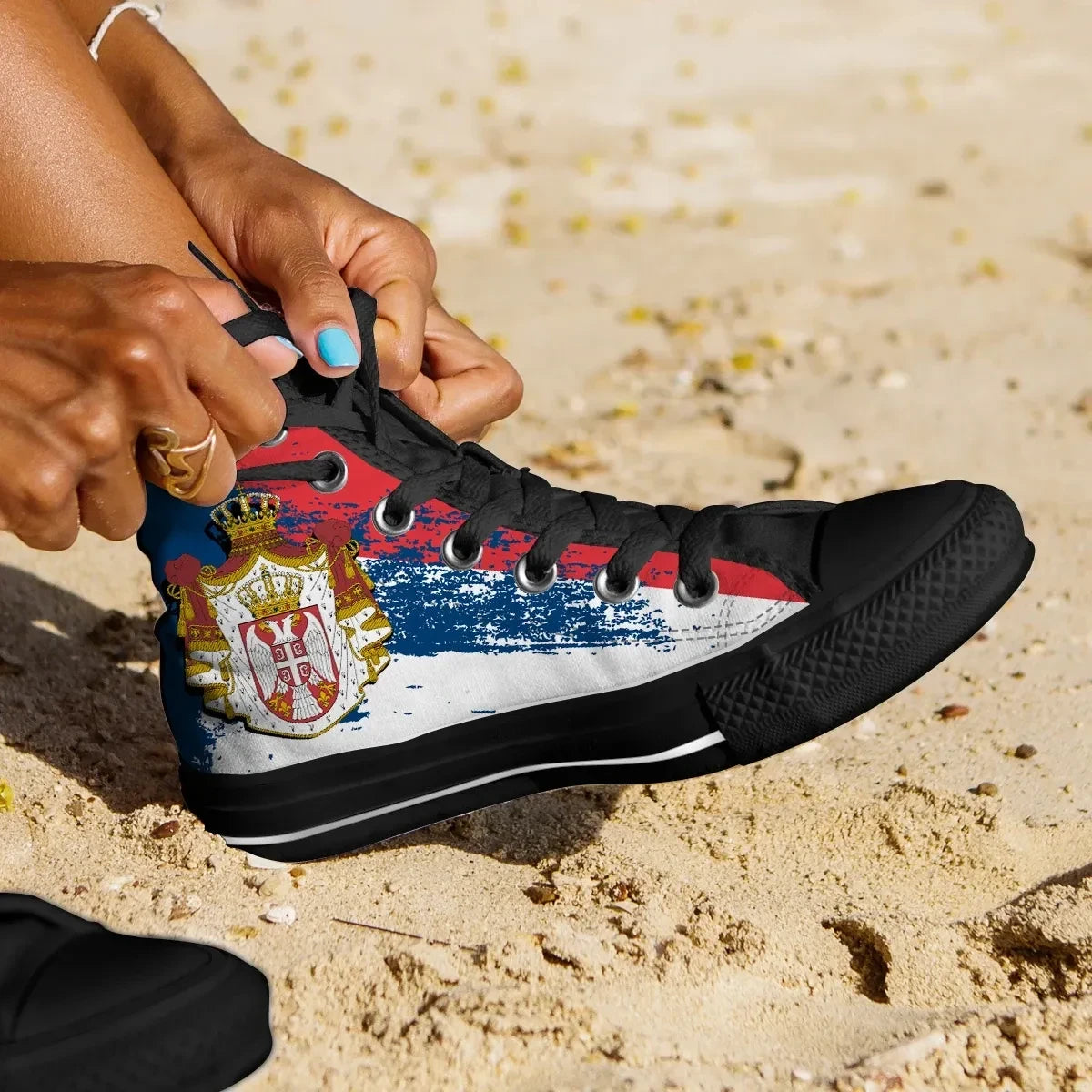 Serbia Special High Top Shoe