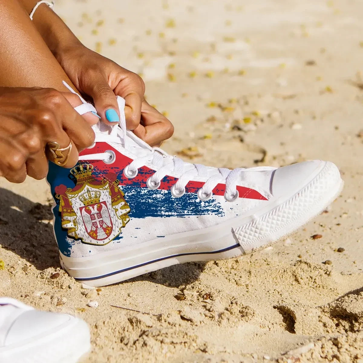 Serbia Special High Top Shoe