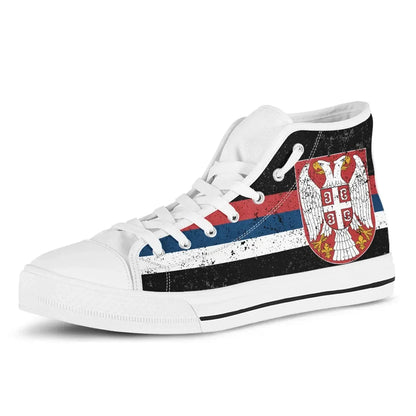 Serbia High Top Canvas Shoes