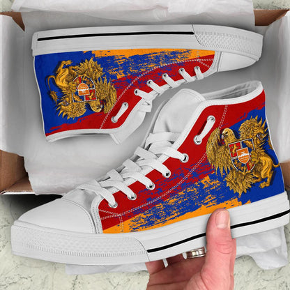 Armenia Special Coat Of Arms High Top Shoes