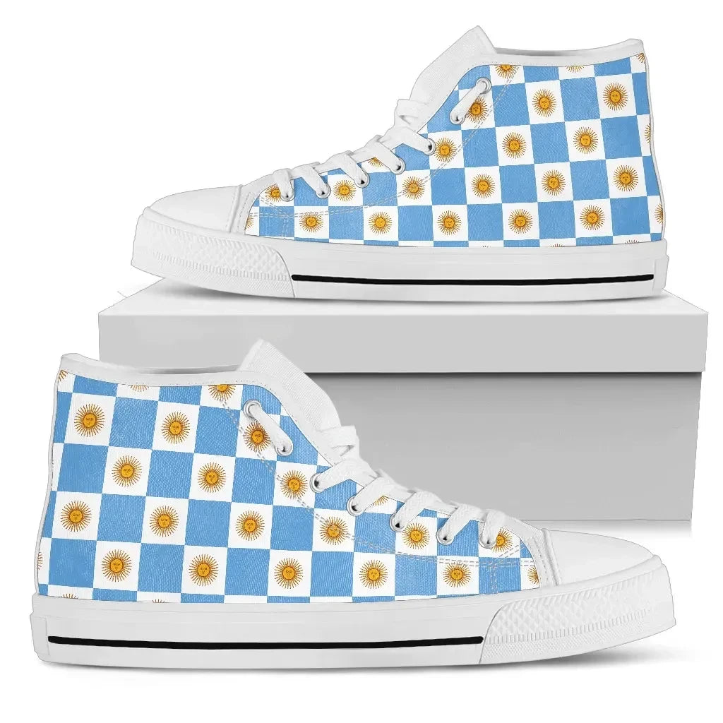 Argentina High Top Canvas Shoes