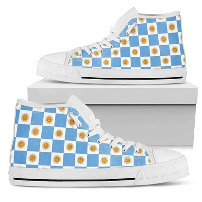 Argentina High Top Canvas Shoes