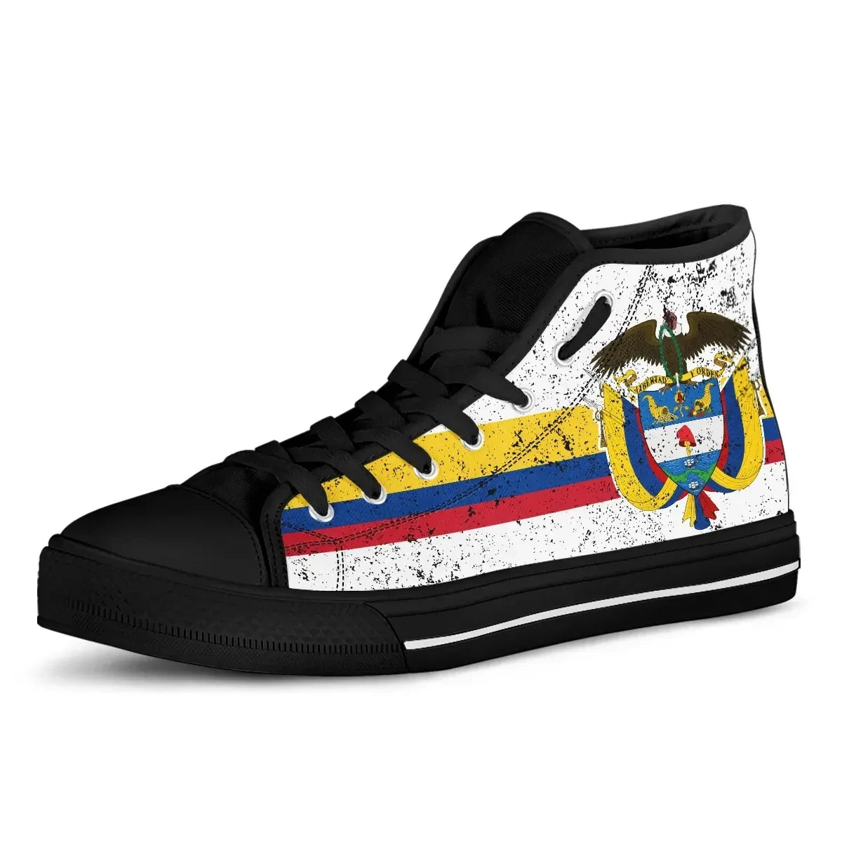 Colombia High Top Canvas Shoes