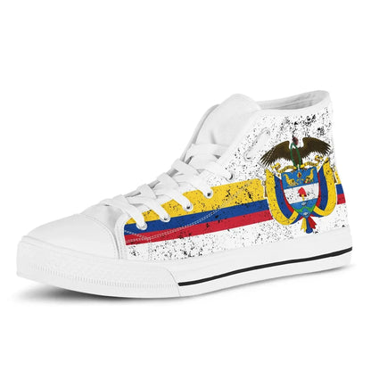 Colombia High Top Canvas Shoes