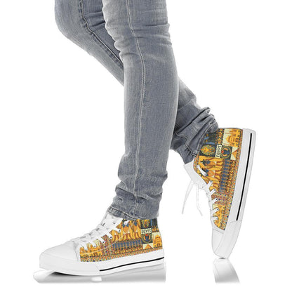 Egypt In My Dna High Top Shoe