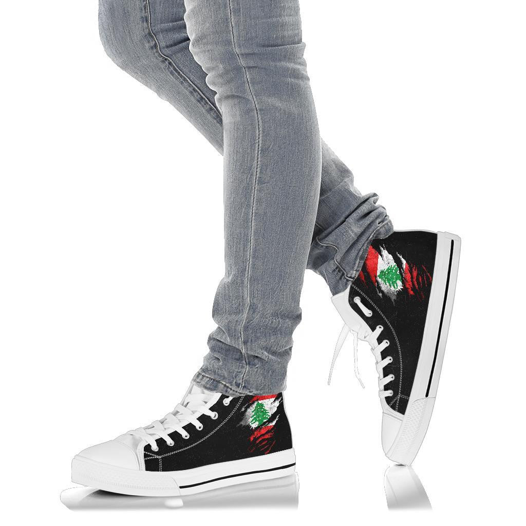 Lebanon In Me High Top Shoe Special Grunge Style