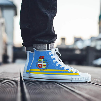 Aruban High Tops Aruban Shoes Coat Of Arms