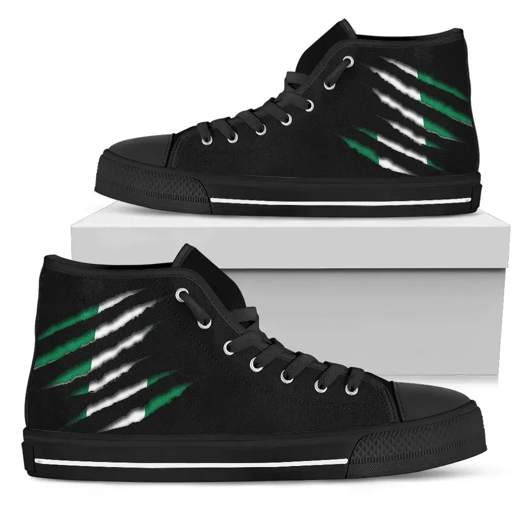 Nigeria High Top Shoes Inside Me