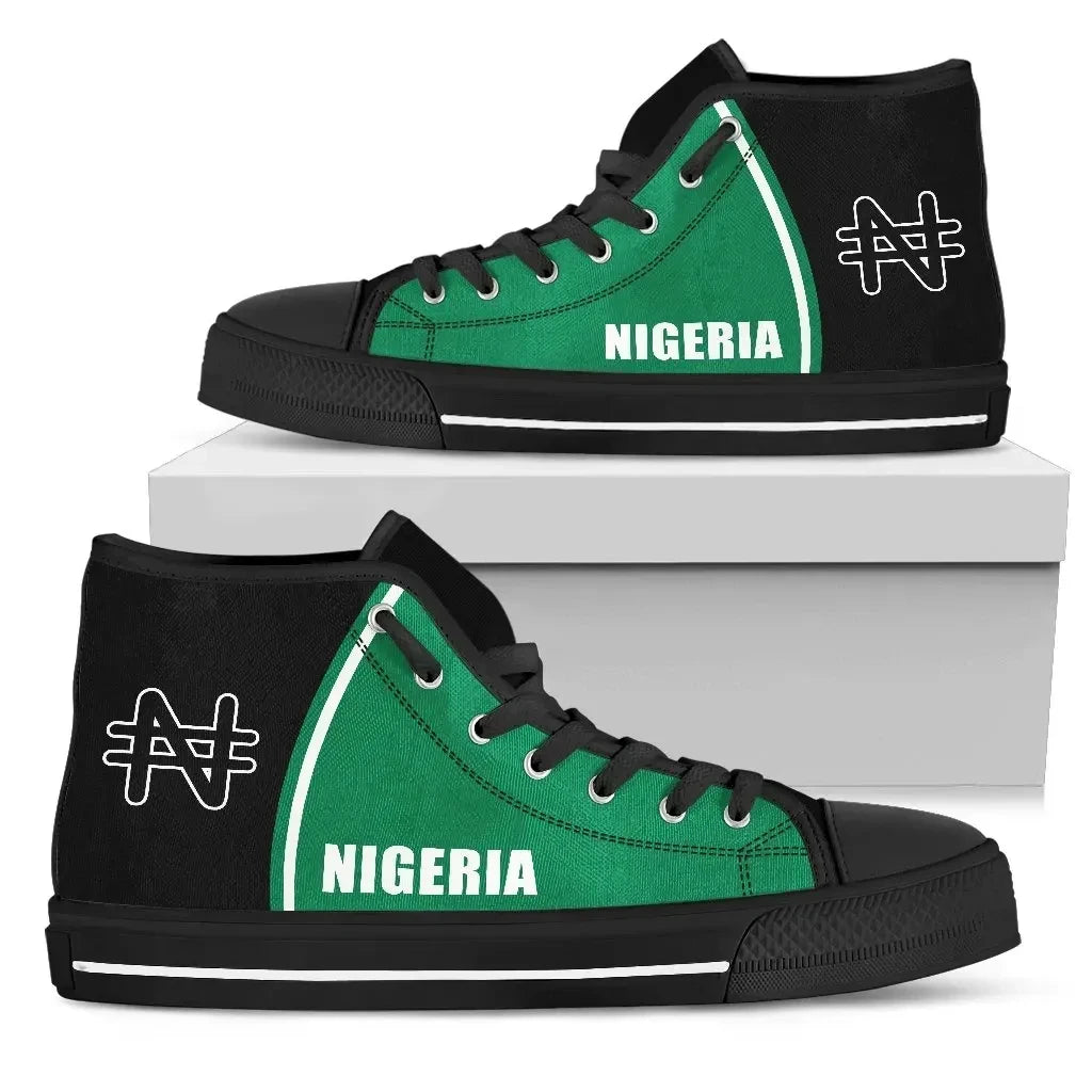 Nigeria High Top Shoes Curve Version