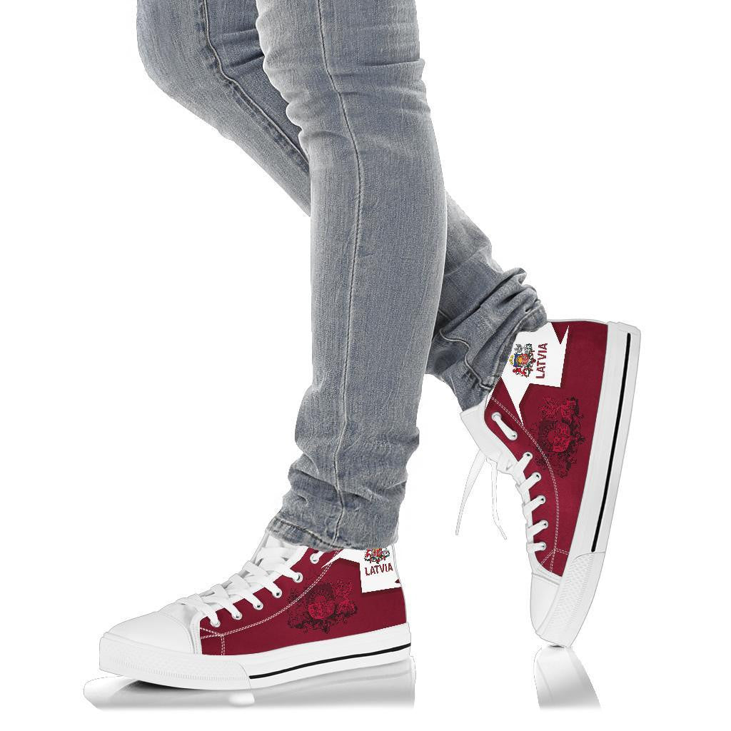 Latvia High Top Shoe Home