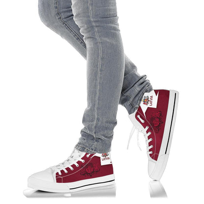 Latvia High Top Shoe Home
