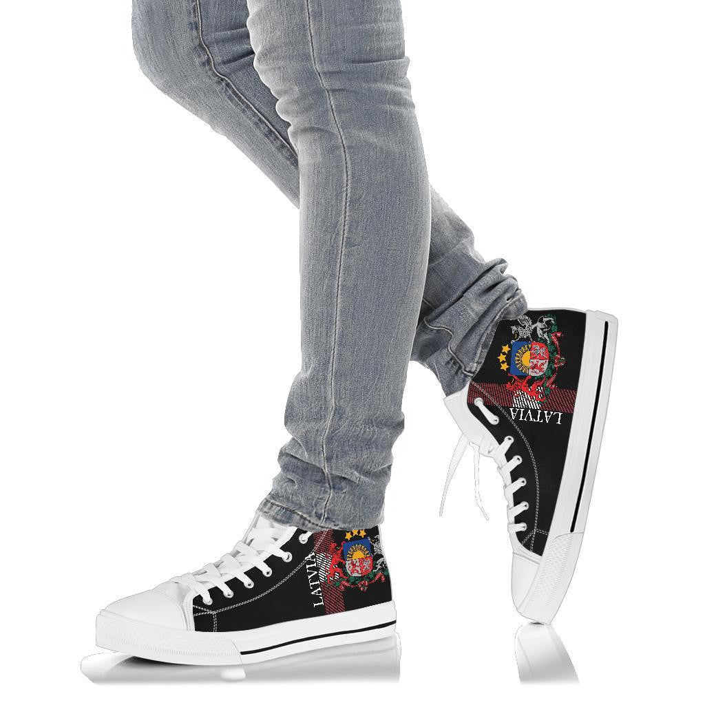 Latvia United High Top Shoe