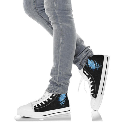 Micronesia In Me High Top Shoe Special Grunge Style