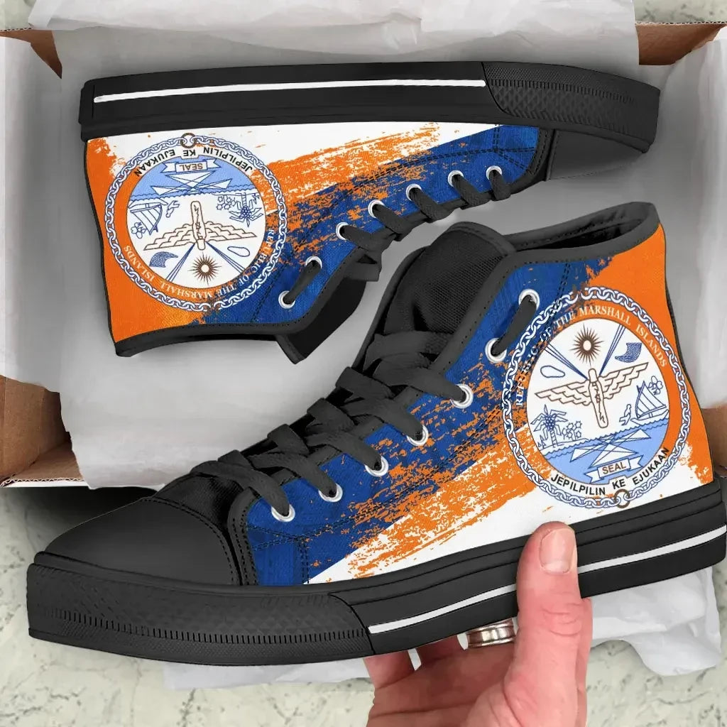 Marshall Islands Special High Top Shoes
