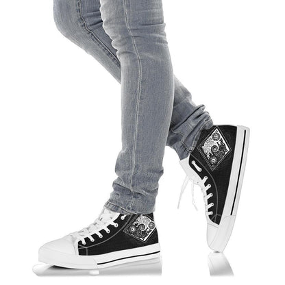 Vikings High Top Shoe The Wolves Skoll And Hati