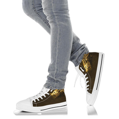 Fenrir Yellow High Top Shoe