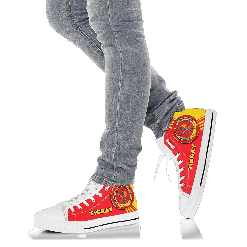 Tigray Coat Of Arms High Top Shoe