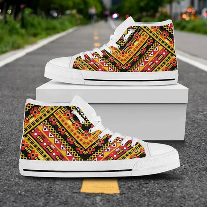 Angola Pattern High Top Men/Women