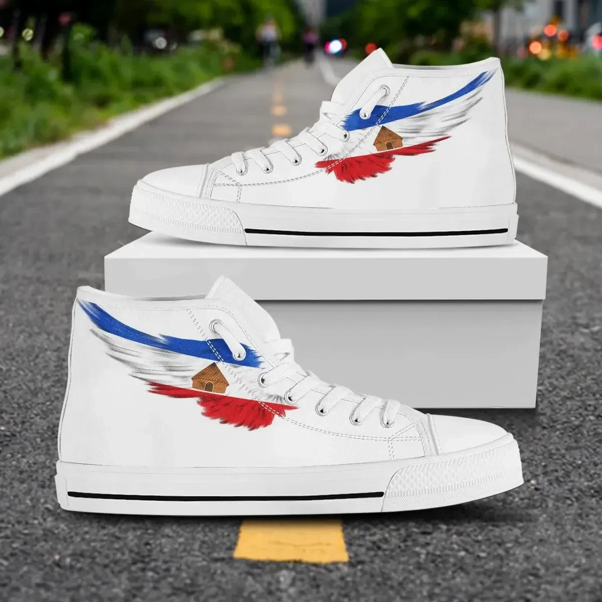 Southern Nations, Nationalities, And Peoples' Region High Top Shoe Wing Flag